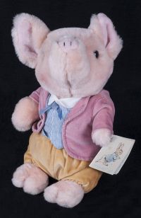 Eden World of Peter Rabbit Pigling Bland Pig Plush Lovey